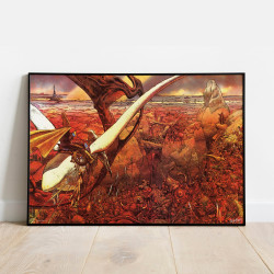 POSTER MOEBIUS ARMY HARZAKC