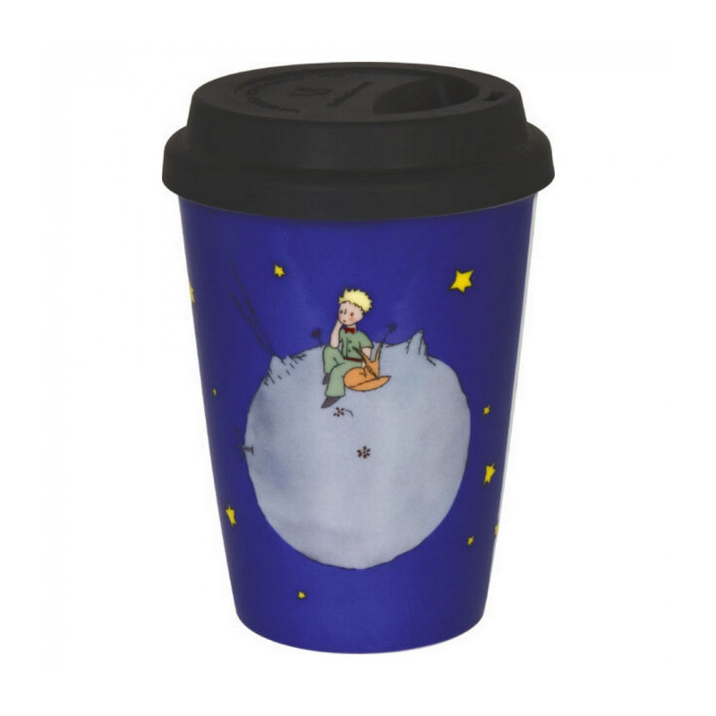 MUG COUVERCLE PORCELAINE PETIT PRINCE 380ML