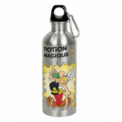 GOURDE ASTERIX ACIER INOXYDABLE 600 ML