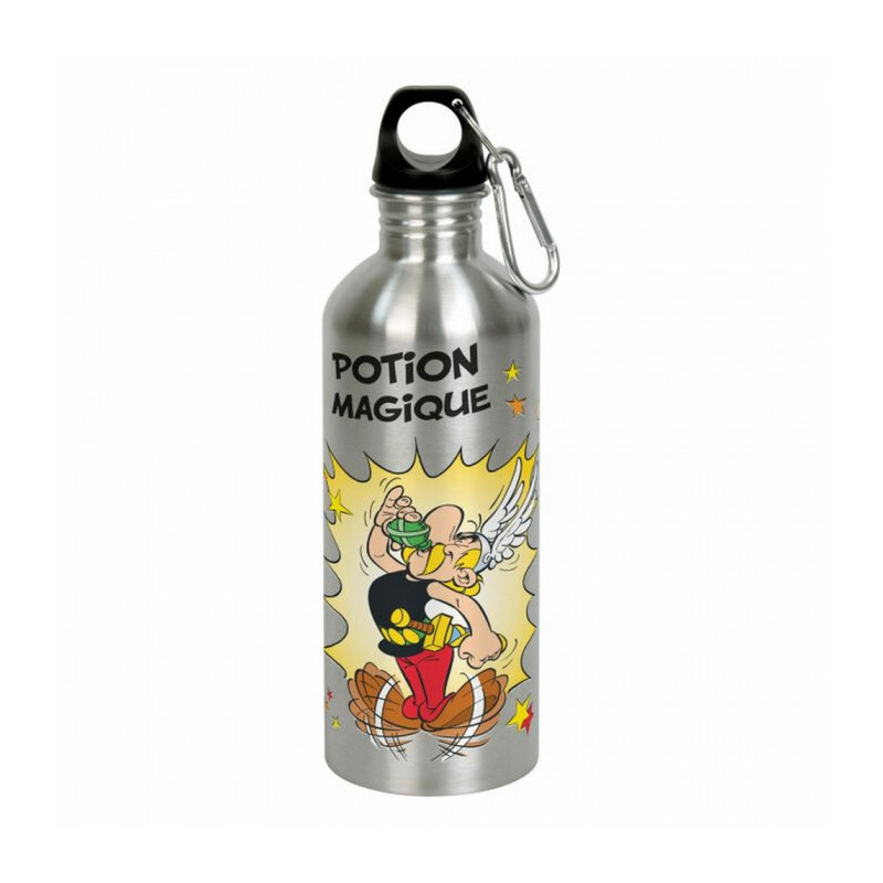 GOURDE ASTERIX ACIER INOXYDABLE 600 ML