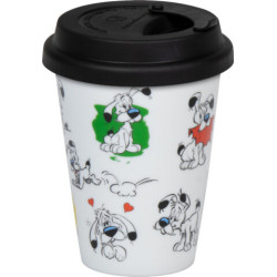 MUG COUVERCLE ASTERIX ET OBELIX IDEFIX 380ML