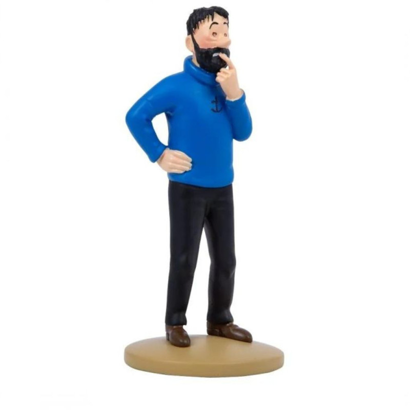 HADDOCK DUBITATIF TINTIN FIGURINE 12CM