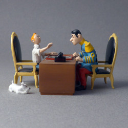 LA PARTIE D ECHECS DE TINTIN ET D ALCAZAR L OREILLE CASSEE PIXI 4571