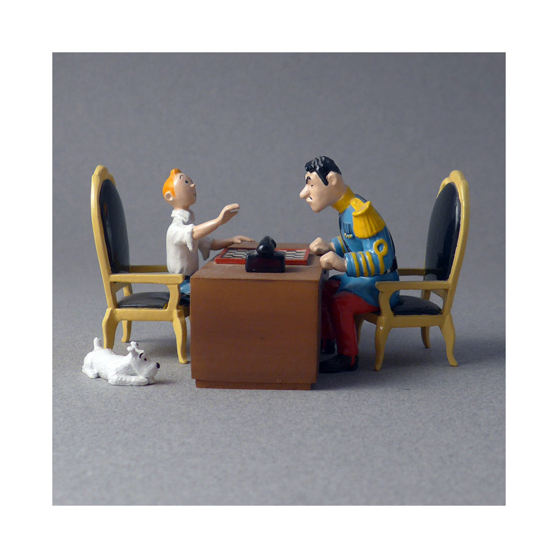 LA PARTIE D ECHECS DE TINTIN ET D ALCAZAR L OREILLE CASSEE PIXI 4571