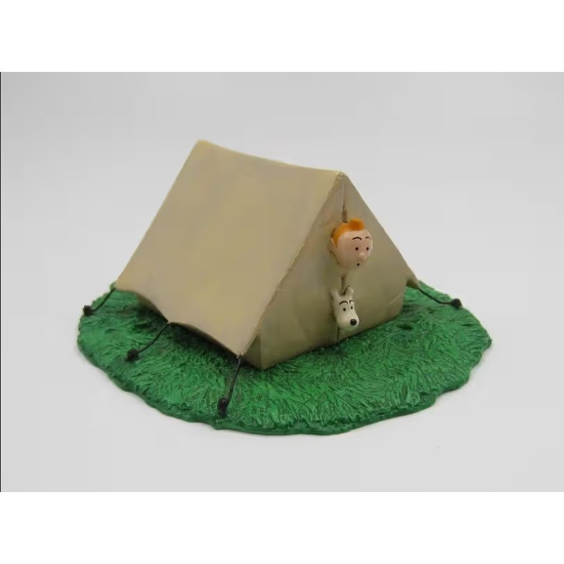 TINTIN ET MILOU DANS LEUR TENTE L OREILLE CASSEE PIXI 4569