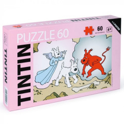 PUZZLE TINTIN MILOU ANGE ET DEMON 60 PIECES