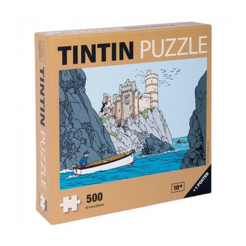 PUZZLE TINTIN ILE NOIRE 500 PIECES