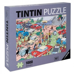 PUZZLE TINTIN RALLYE 1000 PIECES