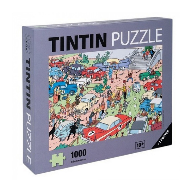 PUZZLE TINTIN RALLYE 1000 PIECES