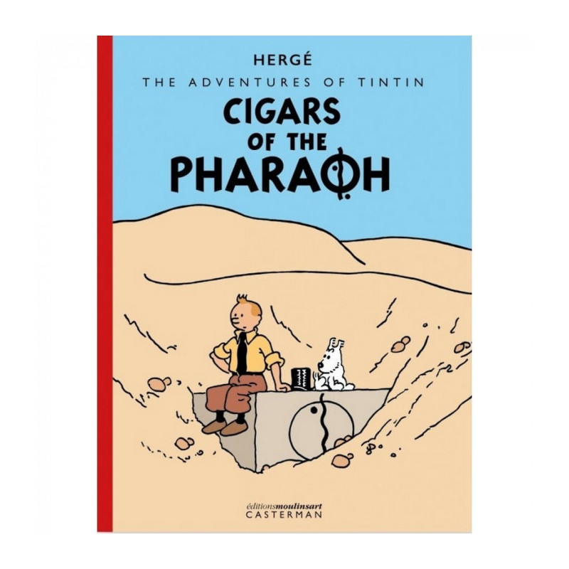 TINTIN T4 CIGARS OF THE PHARAOH EO COLORISE EN