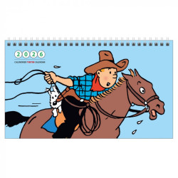 CALENDRIER A POSER 2026 TINTIN