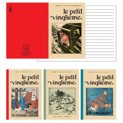 CARNET DE NOTES TINTIN 148 X 210 PETIT VINGTIEME 31 EXTREME ORIENT