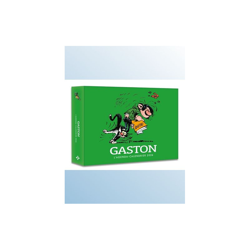 AGENDA CALENDRIER GASTON 2026