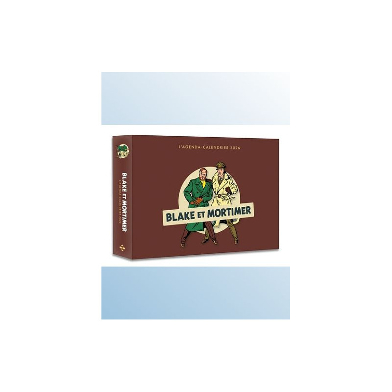 AGENDA CALENDRIER BLAKE ET MORTIMER 2026