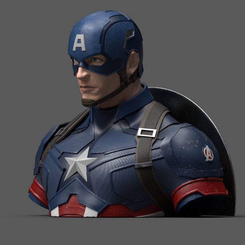 BUST BANK CAPTAIN AMERICA AVENGERS ENDGAME