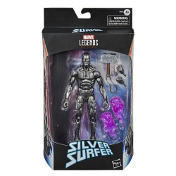 SILVER SURFER WITH MJOLNIR MARVEL LEGENDS SERIES FIGURINE 2021 15 CM
