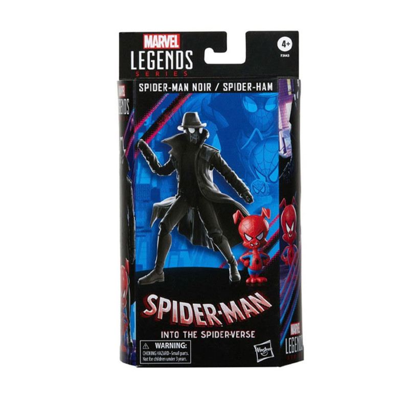 SPIDERMAN NOIR AND SPIDERHAM PACK 2 FIGURINES SPIDERMAN NEW GENERATION