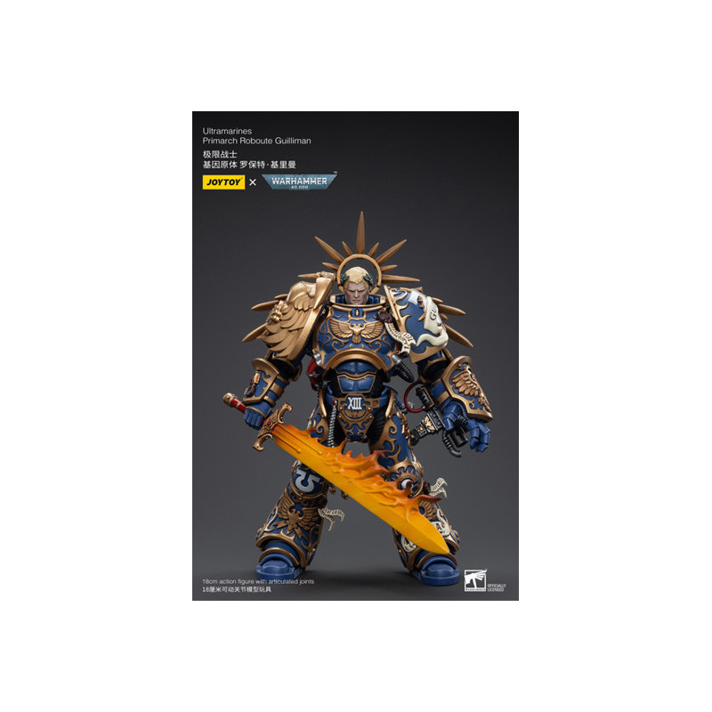 PRIMARCH ROBOUTE GUILLIMAN WARHAMMER 40K FIGURINE ULTRAMARINES 12 CM
