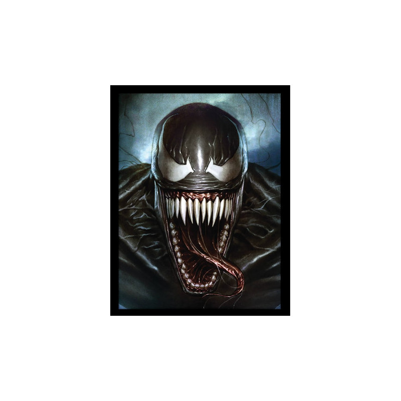 VENOM SINISTER SMILE 30 X 40 CM PRINT FRAMED