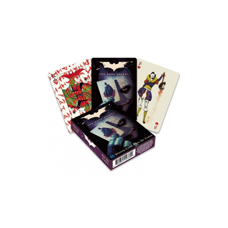 THE DARK KNIGHT JEU DE CARTES A JOUER JOKER 6 X 9 CM