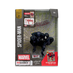 SPIDER MAN BLACK SUIT CHASE MARVEL COLLECTION SPIDER MAN 1 STATUETTE P