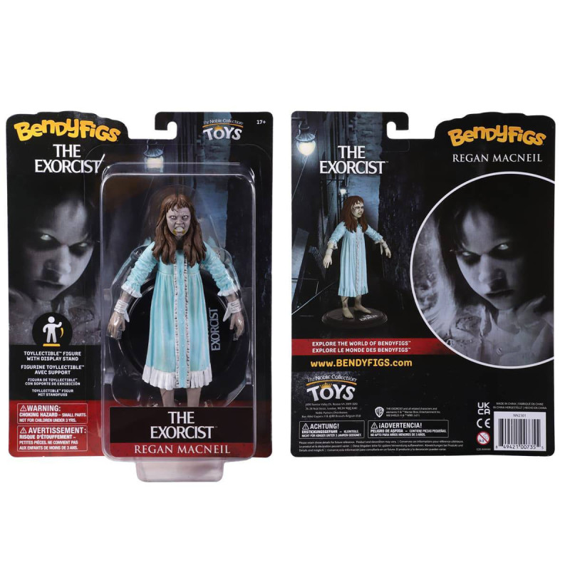 REGAN MACNEIL L EXORCISTE FIGURINE FLEXIBLE BENDYFIGS 19 CM