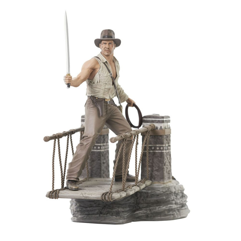 INDIANA JONES TEMPLE OF DOOM DLX GALLERY ROPE BRIDGE PVC STA