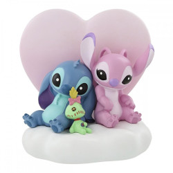 LIGHT UP STITCH STATUE 16 CM