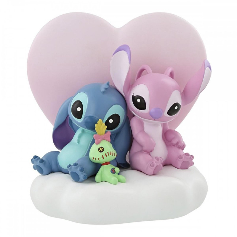 LIGHT UP STITCH STATUE 16 CM