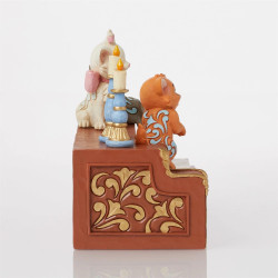 ARISTOCAT KITTENS ON PIANO STATUE 13 CM