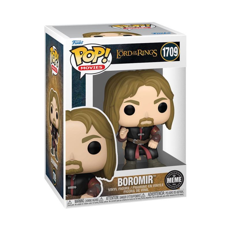 LE SEIGNEUR DES ANNEAUX POP MOVIES FIGURINE BOROMIR 9 CM