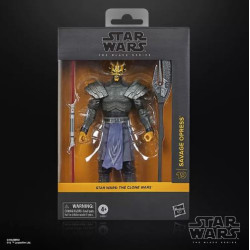 STAR WARS THE CLONE WARS BLACK SERIES SAVAGE OPRESS 15 CM