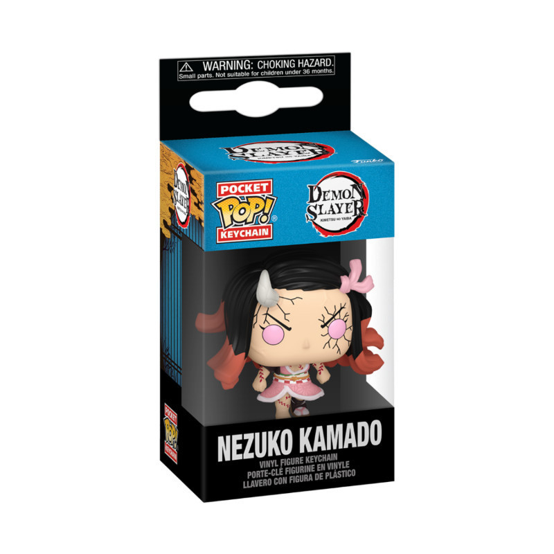 NEZUKO DEMON FORM  POP KEYCHAIN DEMON SLAYER VIN FIG