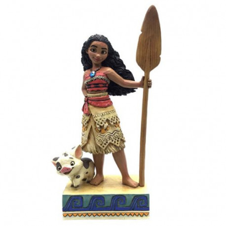 MOANA FIND YOUR OWN WAY DISNEY RESIN STATUE