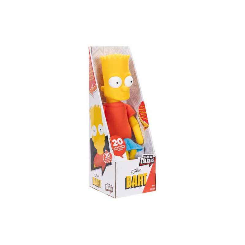 BART SIMPSONS PELUCHE PARLANTE 33 CM ANGLAIS