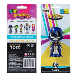 TEEN TITANS GO FIGURINE BENDYFIGS RAVEN