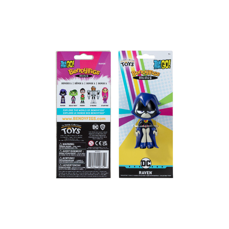 TEEN TITANS GO FIGURINE BENDYFIGS RAVEN