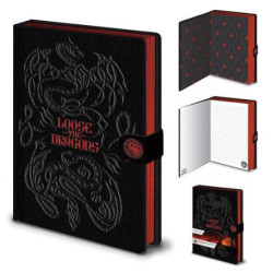 LOOSE THE DRAGONS HOUSE OF THE DRAGON NOTEBOOK