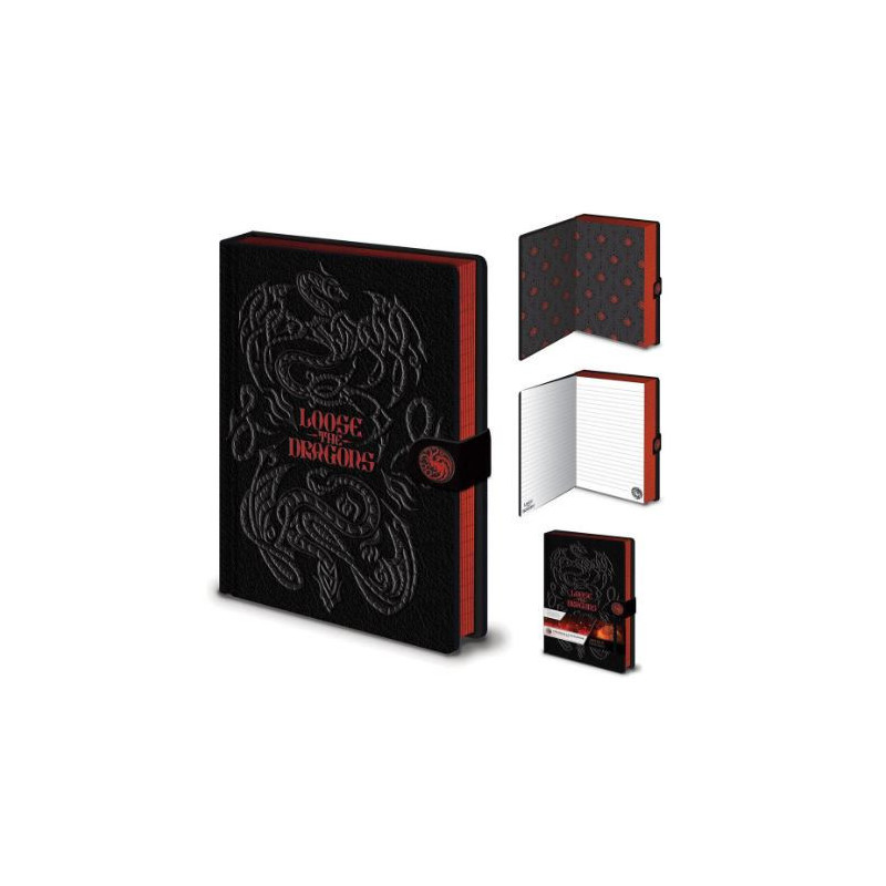 LOOSE THE DRAGONS HOUSE OF THE DRAGON NOTEBOOK