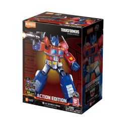 OPTIMUS PRIME TRANSFORMERS FIGURINE PLASTIC MODEL KIT BLOKEES ACTION E