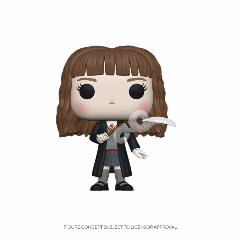 HERMIONE WFEATHER HARRY POTTER FUNKO POP  MOVIES VINYL FIGURINE 9 CM