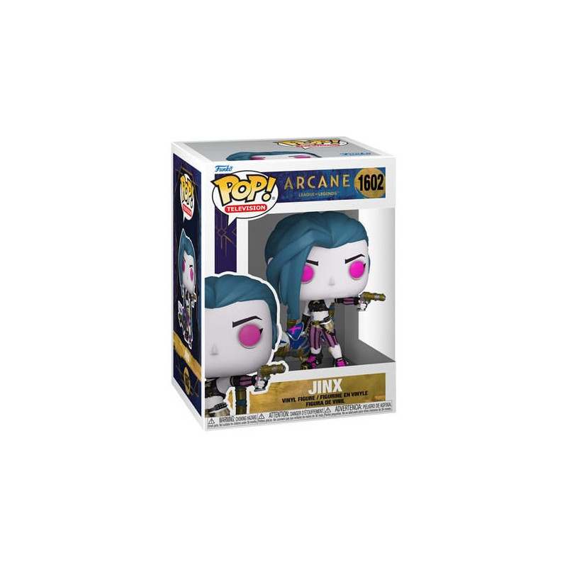 JINX  ARCANE LEAGUE OF LEGENDS POP VINYL FIGURINE 9 CM