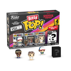 DUSTIN STRANGER THINGS PACK 4 FIGURINES BITTY POP VINYL 2 CM