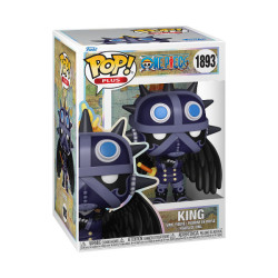 KING ONE PIECE FIGURINE POP ANIMATION VINYL 9 CM