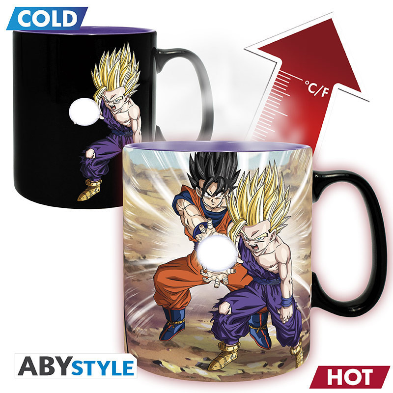 GOHAN CELL DRAGON BALL MUG HEAT CHANGE 460 ML
