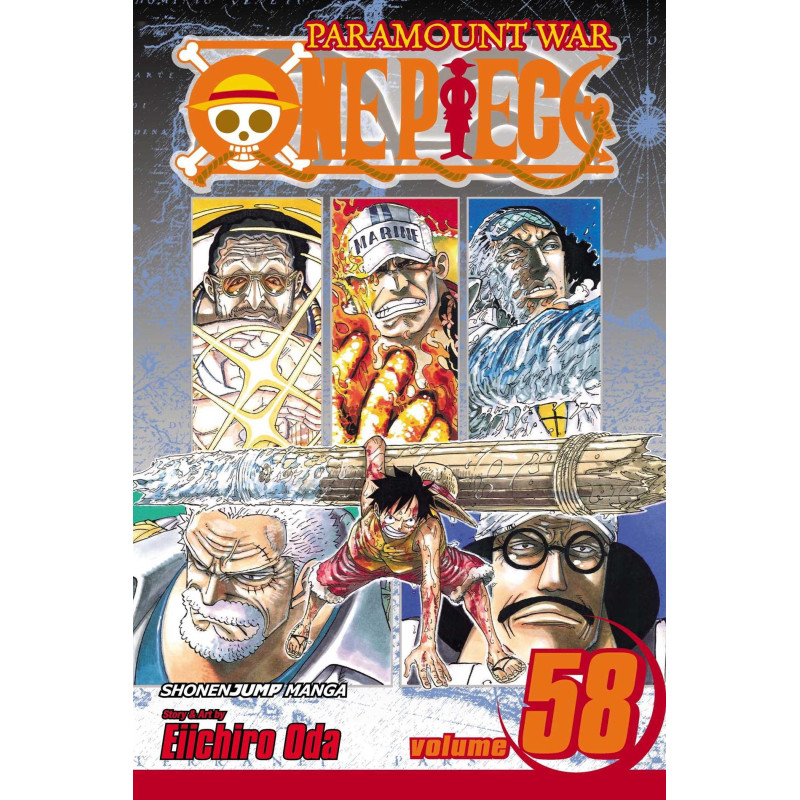 ONE PIECE VOL 58 VERSION ANGLAIS