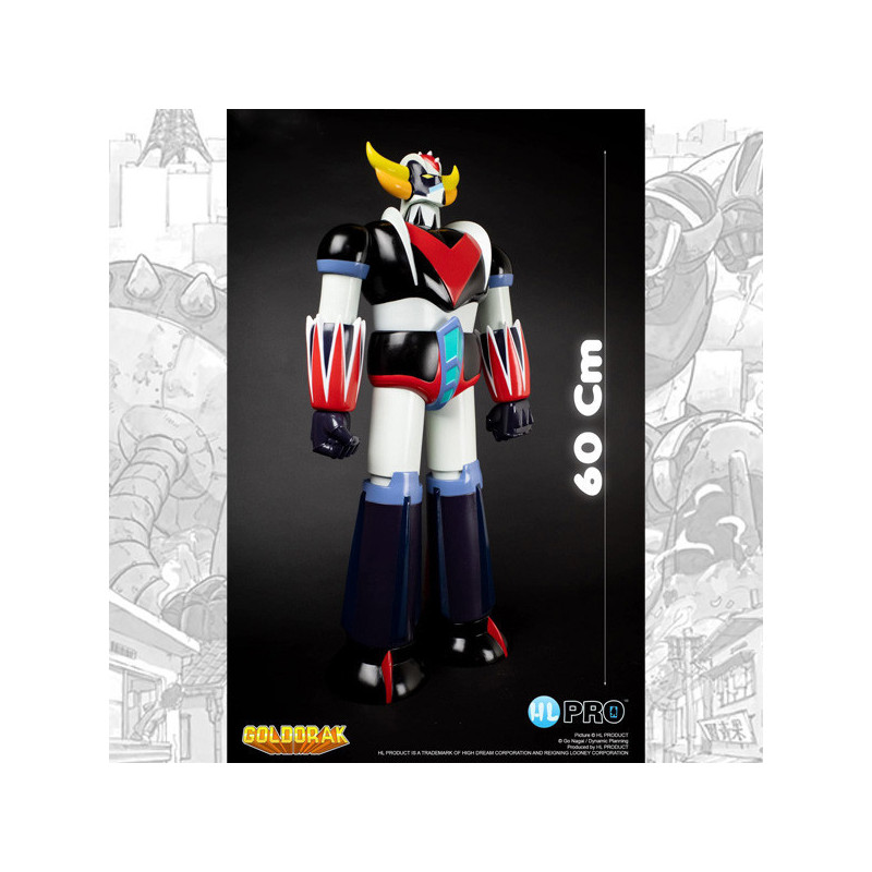 GOLDORAK MANGA VERSION ACTION FIGURE ROTO CAST 60 CM