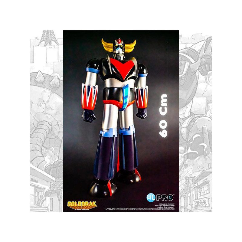 GOLDORAK CLASSIQUE VERSION ACTION FIGURE ROTO CAST 60 CM
