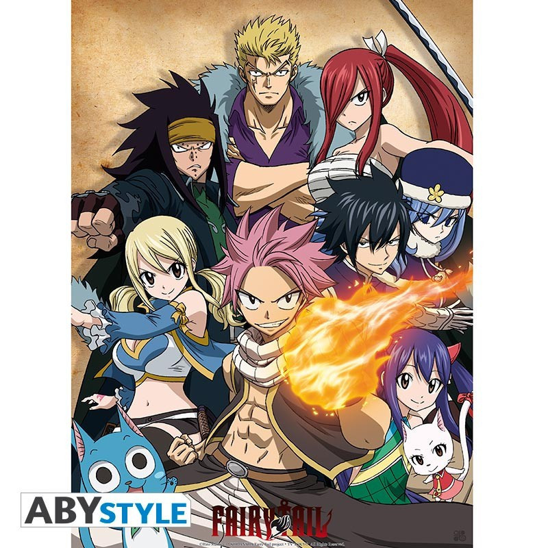 FAIRY TAIL  POSTER GUILDE 52X38 CM