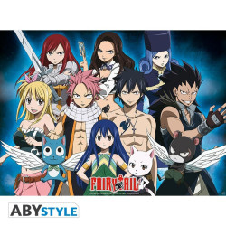FAIRY TAIL  POSTER GROUPE 52X38 CM